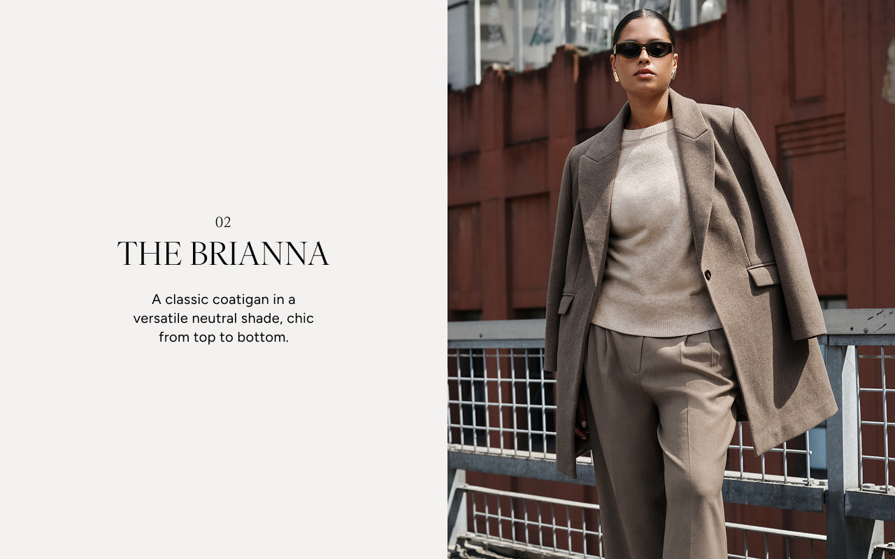 Brianna Curve Coatigan
