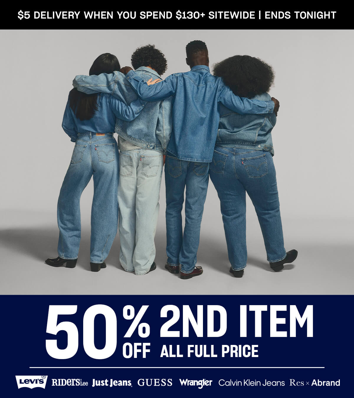50% off 2nd item. All full price