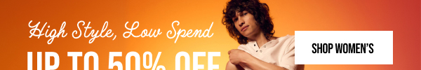 Up to 50% off Shop Women's