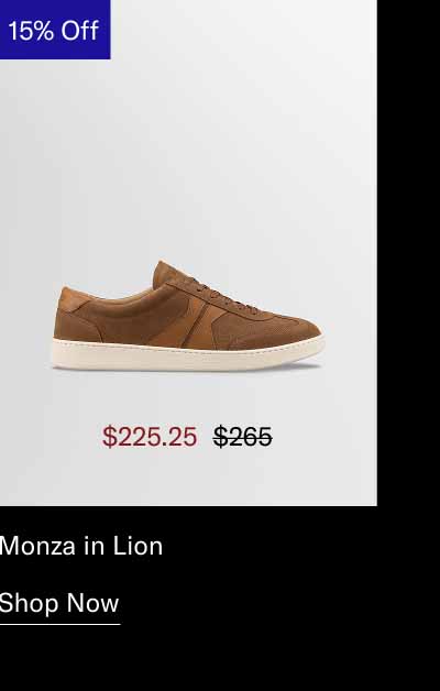 Monza in Lion. Shop Now