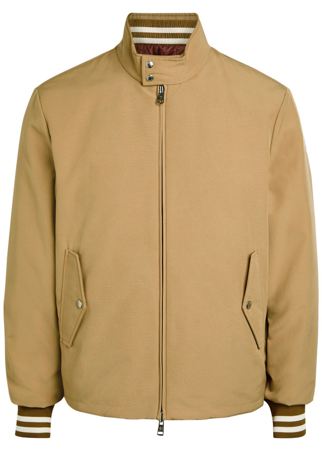 MONCLER Reversible padded woven bomber jacket