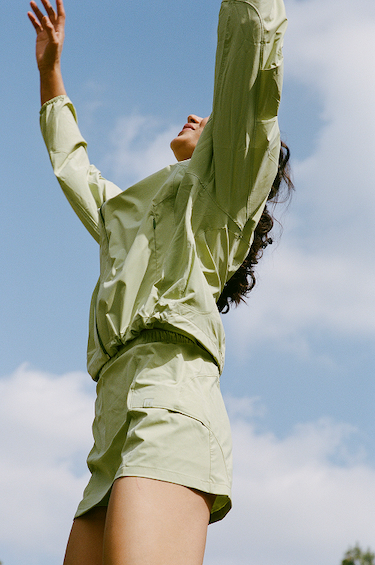 Shop GwenUV Jacket in Matcha