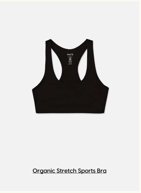 Organic Stretch Sports Bra