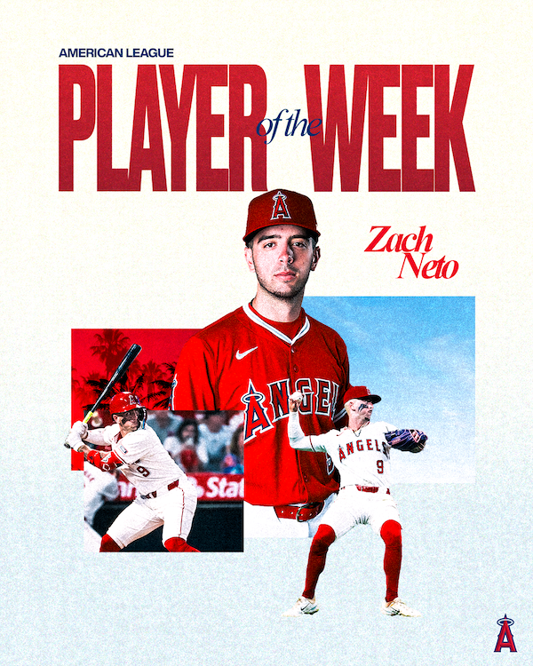 American League Player of the Week - Zach Neto