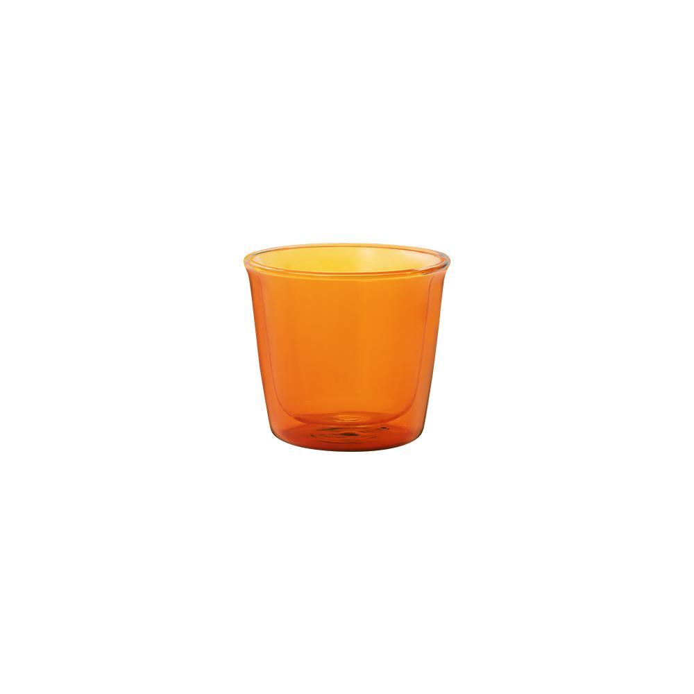 Image of CAST AMBER  double wall glass 250ml
