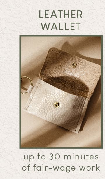 Leather Keychain Wallet