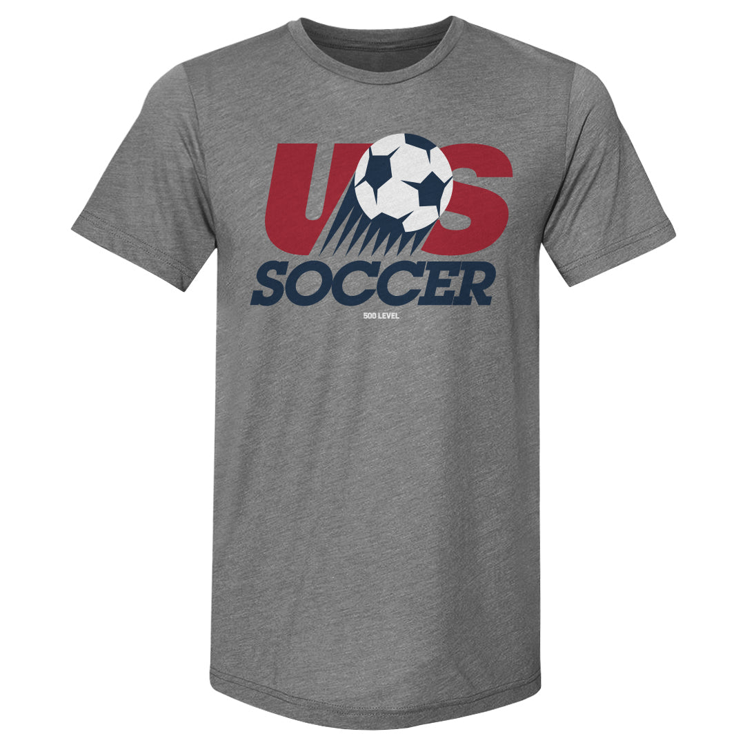 Image of U.S. Soccer Retro Logo WHT