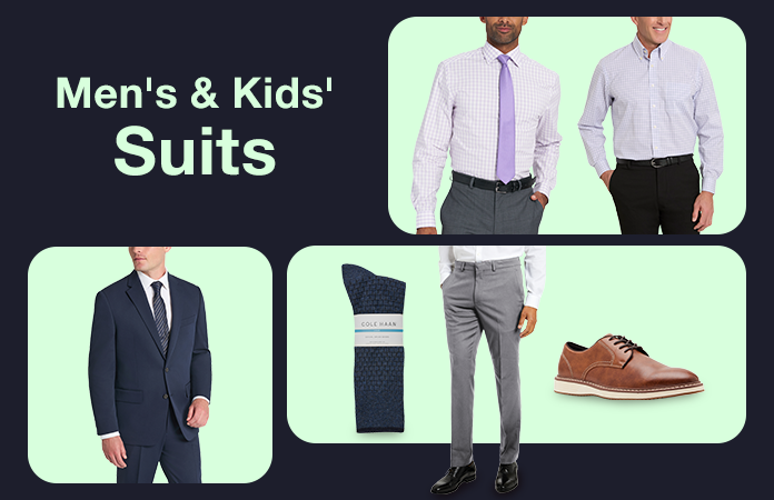 Shop Mens & Kids' Suits