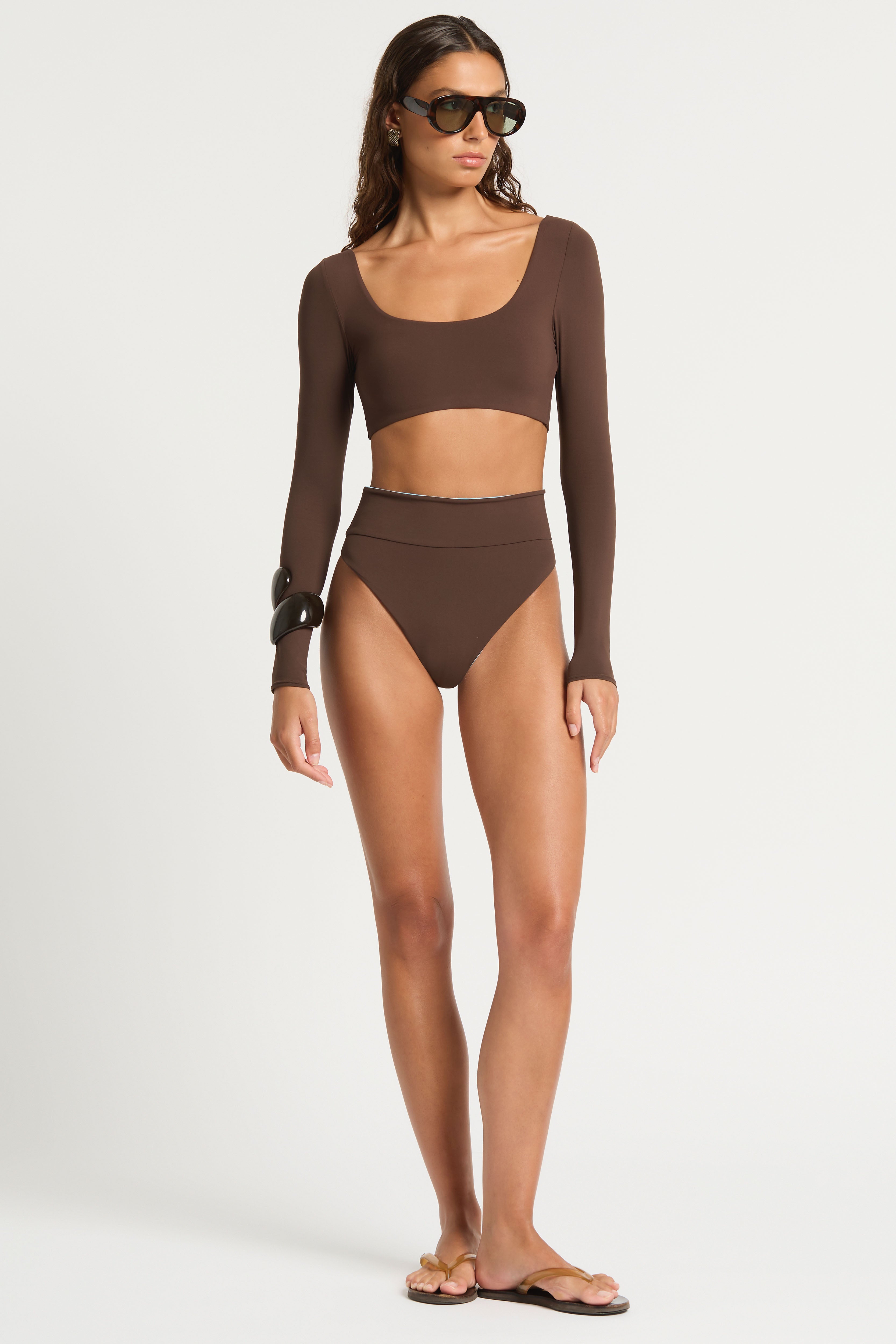 Image of Halle Long Sleeve Crop