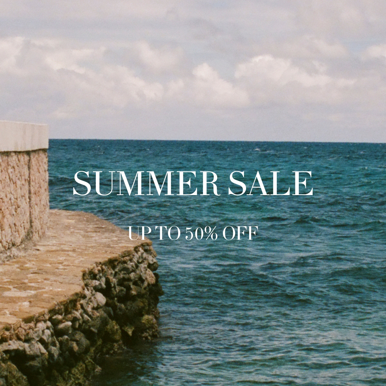 Summer Sale: Up to 50% Off