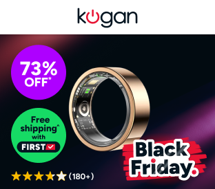 Kogan Aura Smart Ring (Gold) Product Image