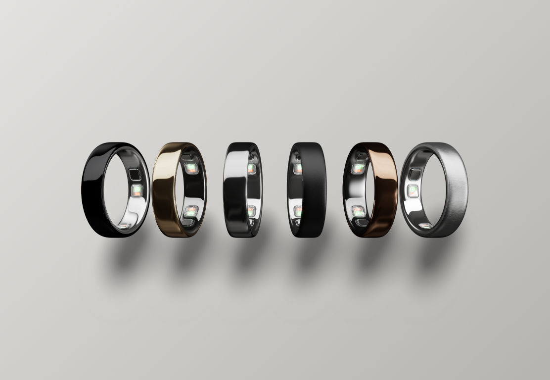 Oura Ring 5 in all of the finishes