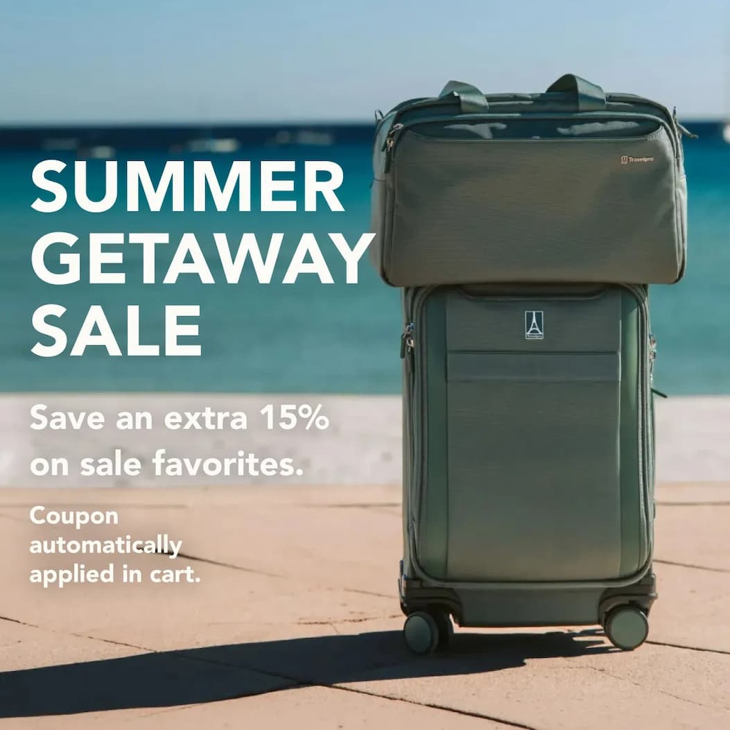 Summer getaway sale | Save an extra 15% on sale favorites