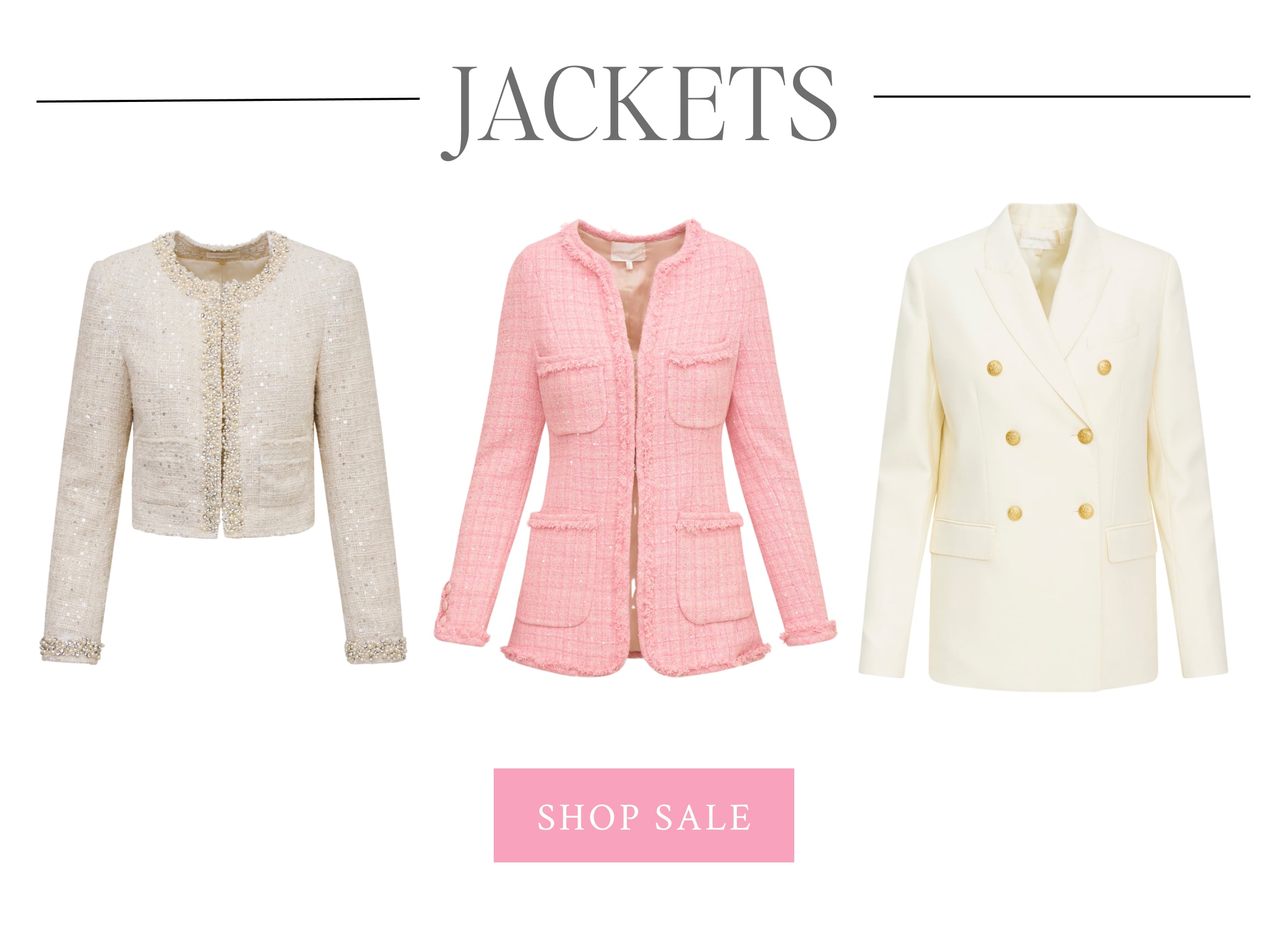 JACKETS <SHOP SALE>