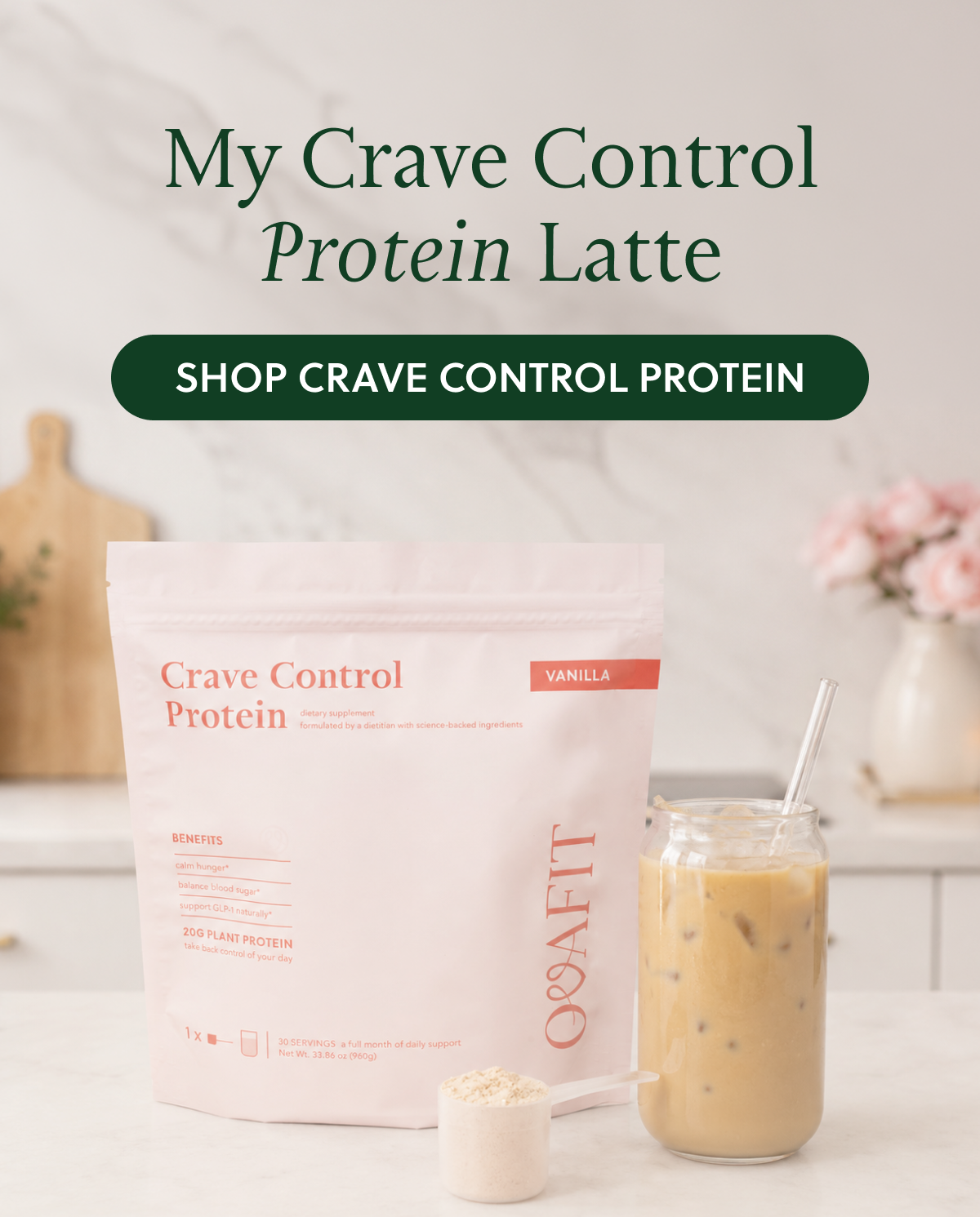 My Crave Control Protein Latte SHOP CRAVE CONTROL PROTEIN