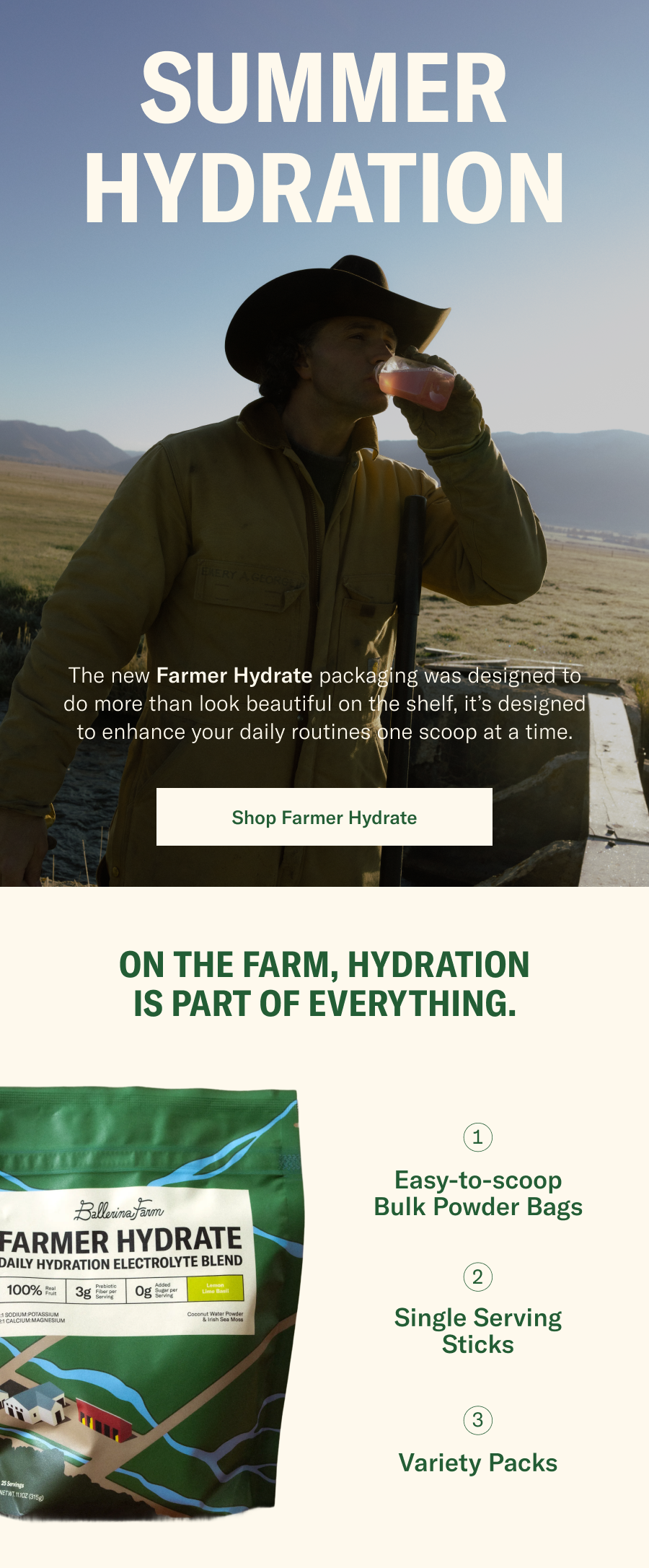 Ballerina Farm | Shop Farmer Hydrate