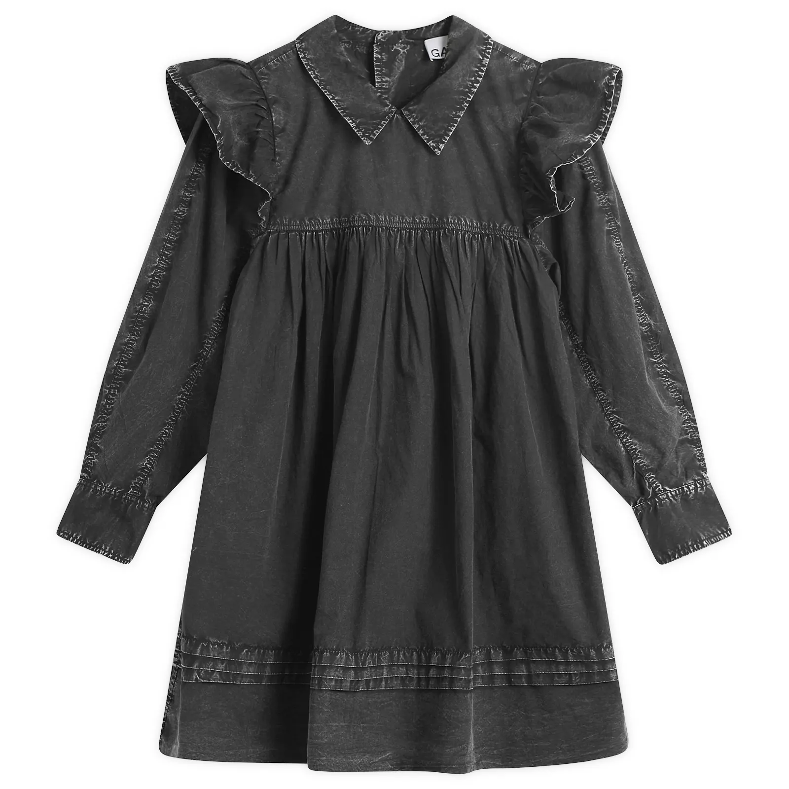 GANNI Mini Frill Dress