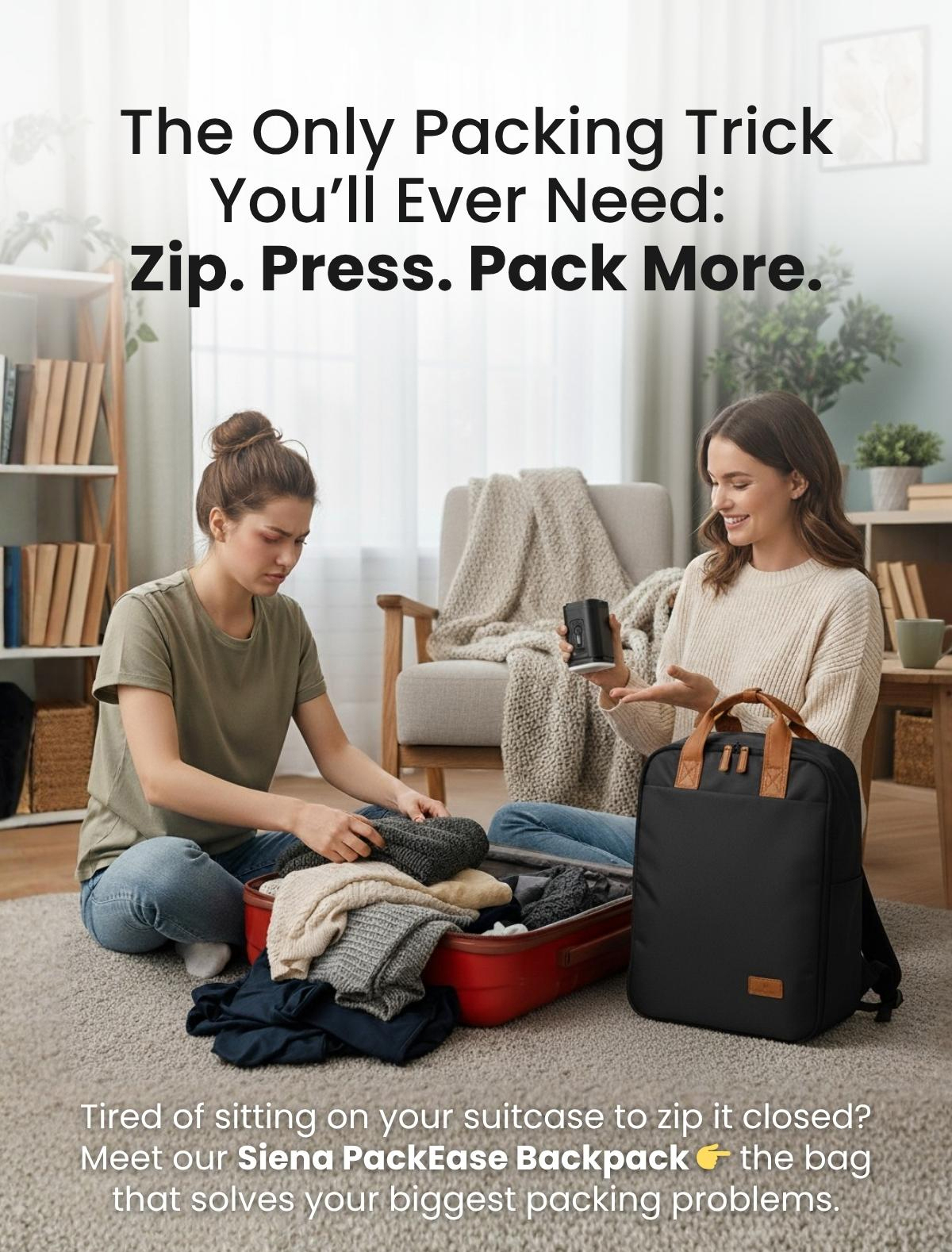 Everything you need, all in one sleek bundle. 
