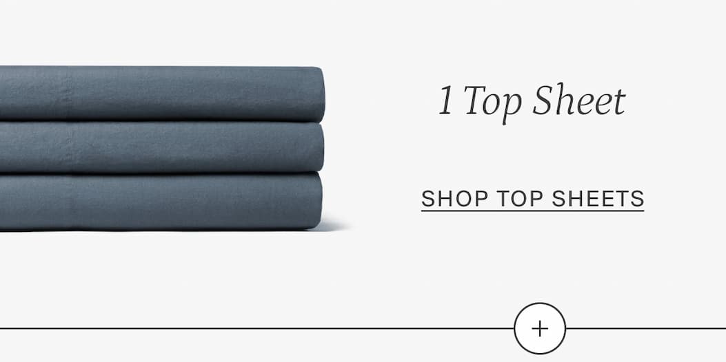 1 Top Sheet. SHOP TOP SHEETS