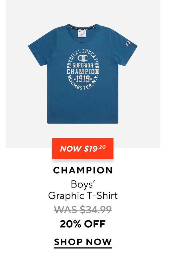 Champion Boys Graphic T-shirt