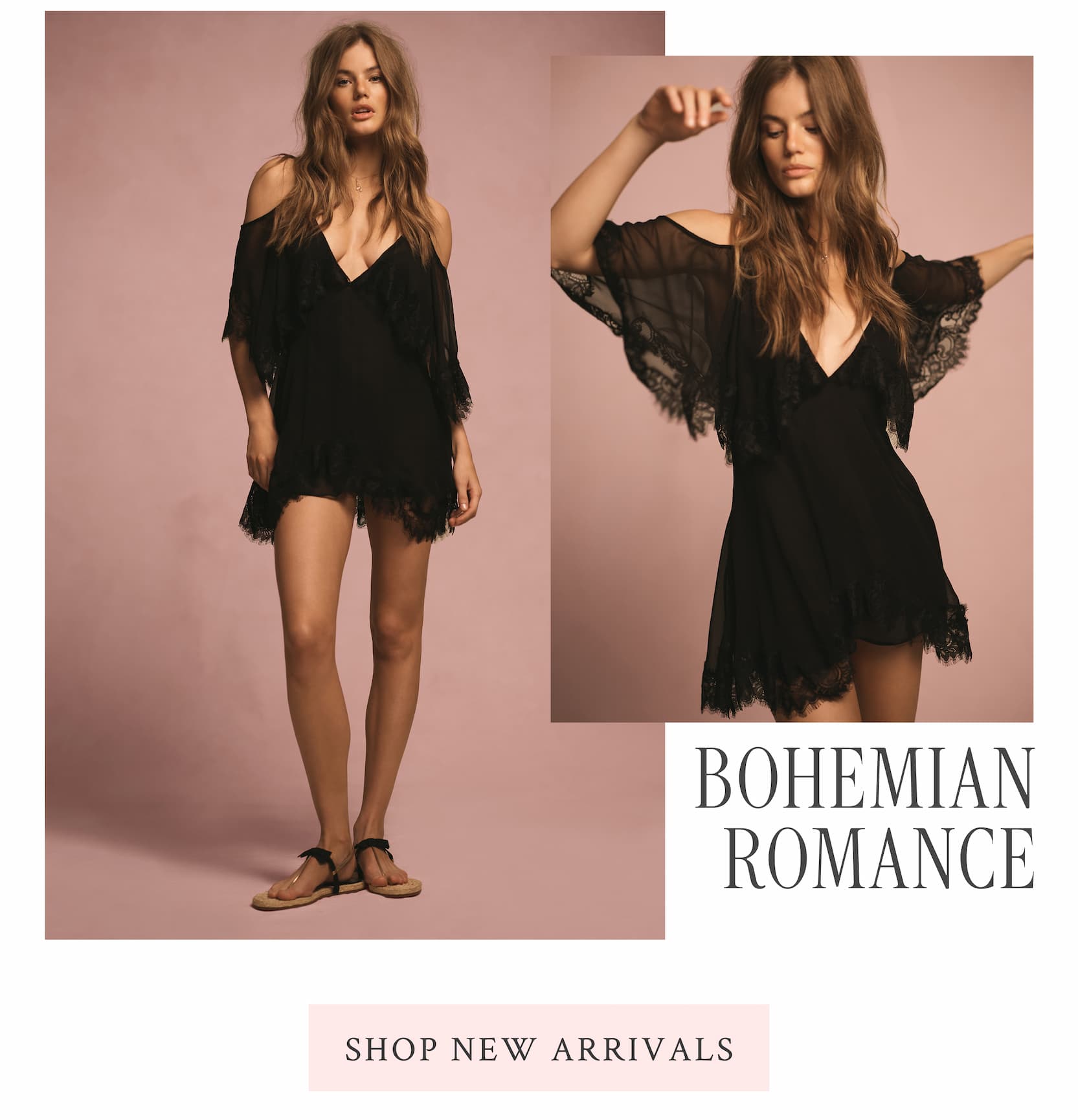 Bohemian Romance  <SHOP NEW ARRIVALS>