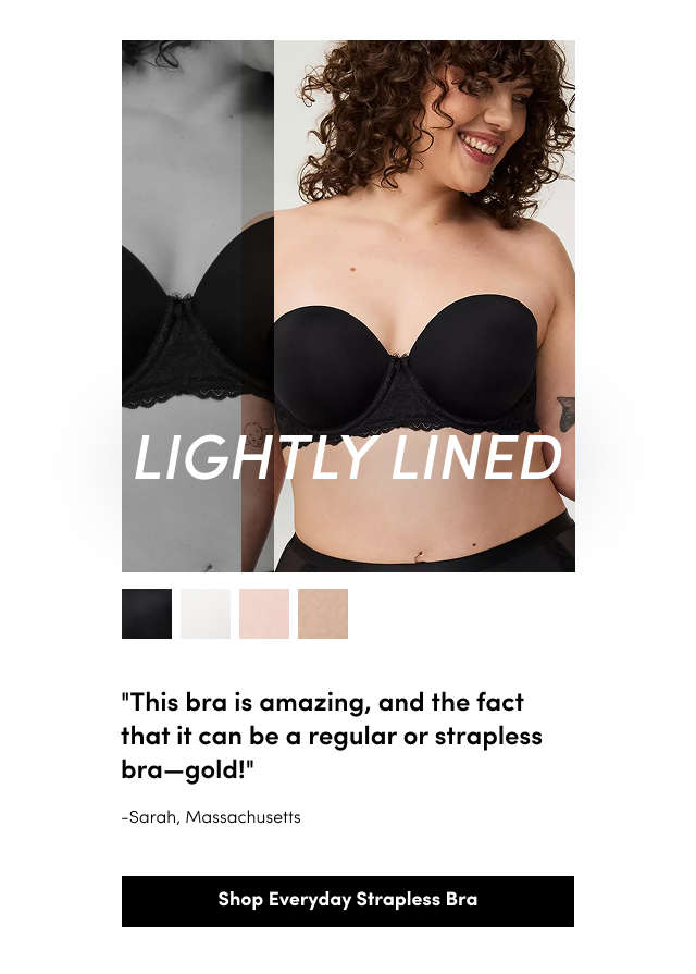 Shop Everyday Strapless Bra