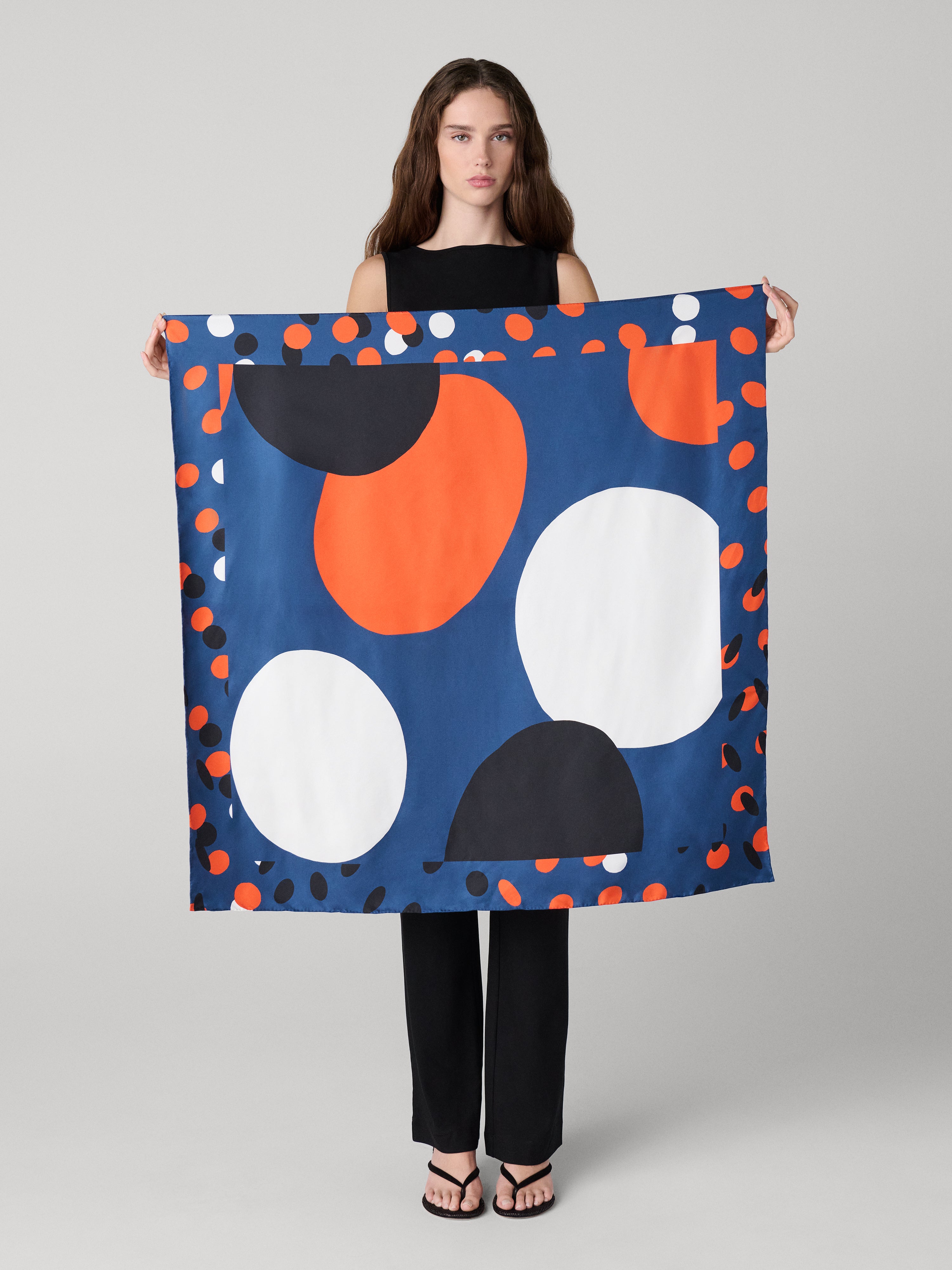 Image of Flag Silk Scarf