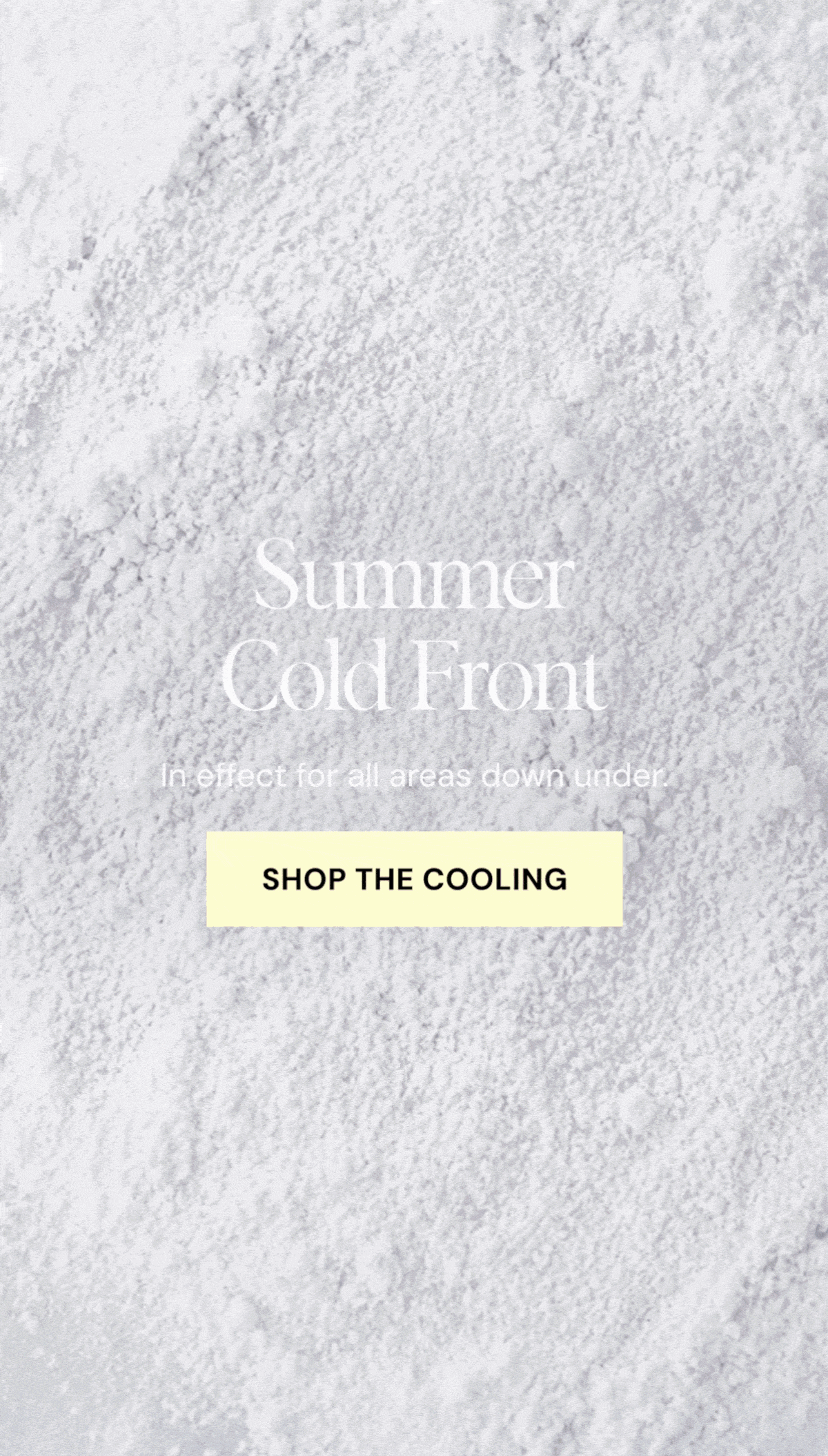 Summer Cold Front