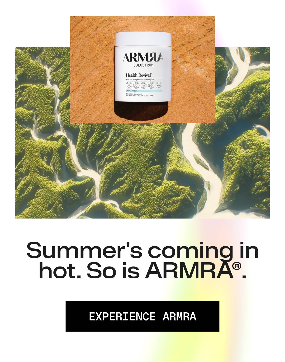 Summer's coming in hot. So is ARMRA®. | Experience ARMRA