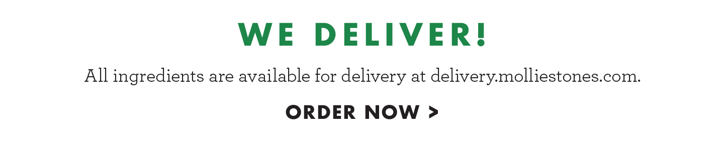 We deliver! order now!
