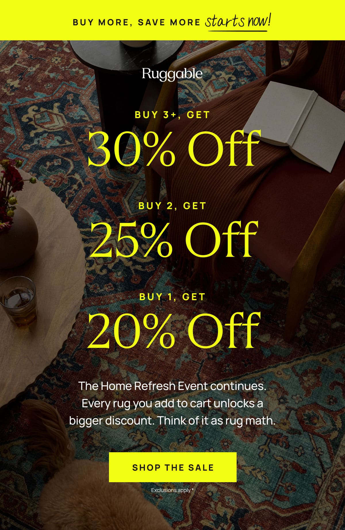 Buy More, Save More Starts Now | Shop The Sale 
