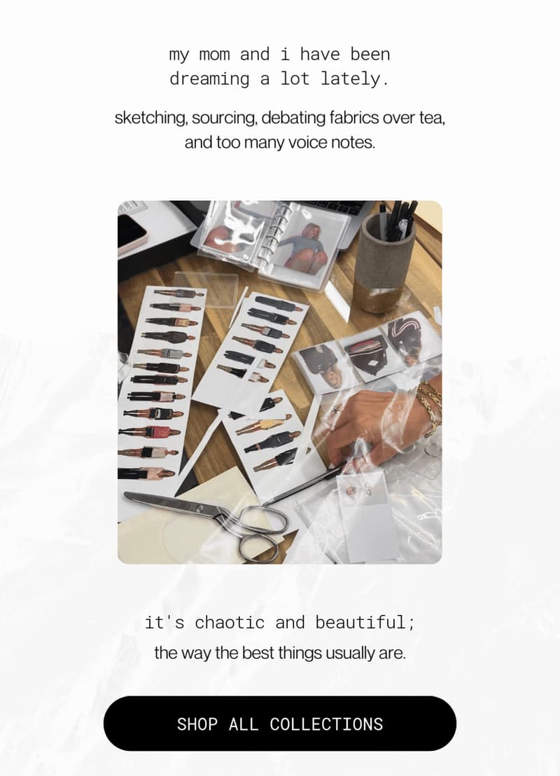 my mom and i have been dreaming a lot lately. | [SHOP ALL COLLECTIONS]