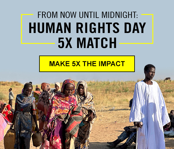 Human Rights Day 5X Match