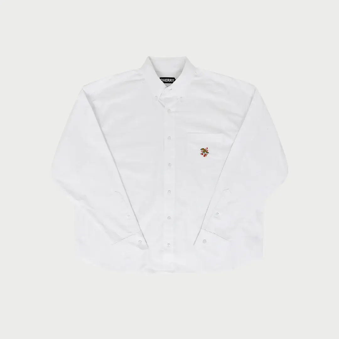 Image of Big Oxford Shirt (White)