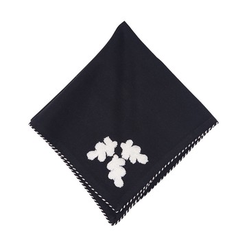 Nordic Joy Onyx Napkin Set of 4 by Valerie