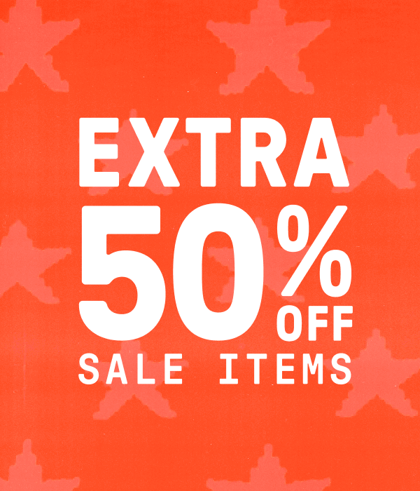 Extra 50% OFF Sale