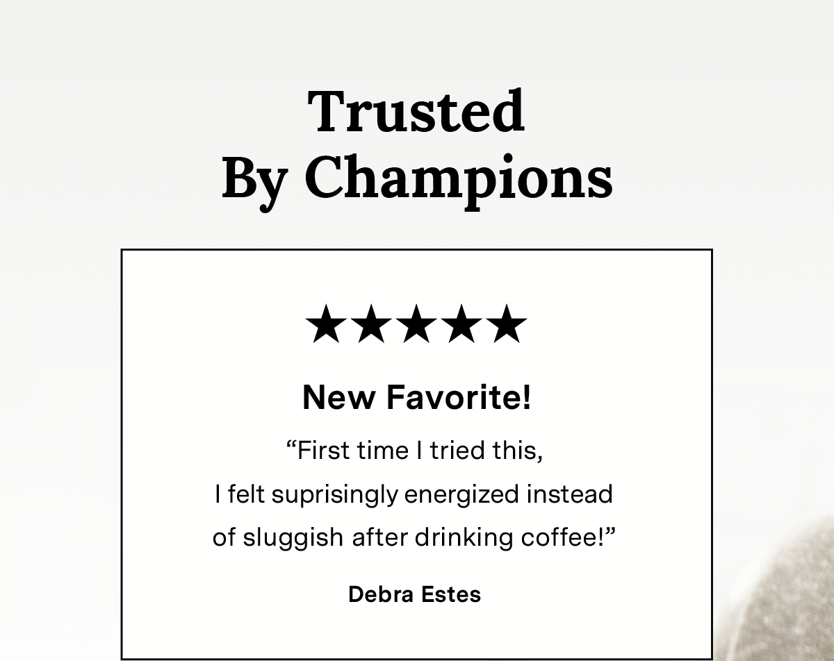Trusted By Champions