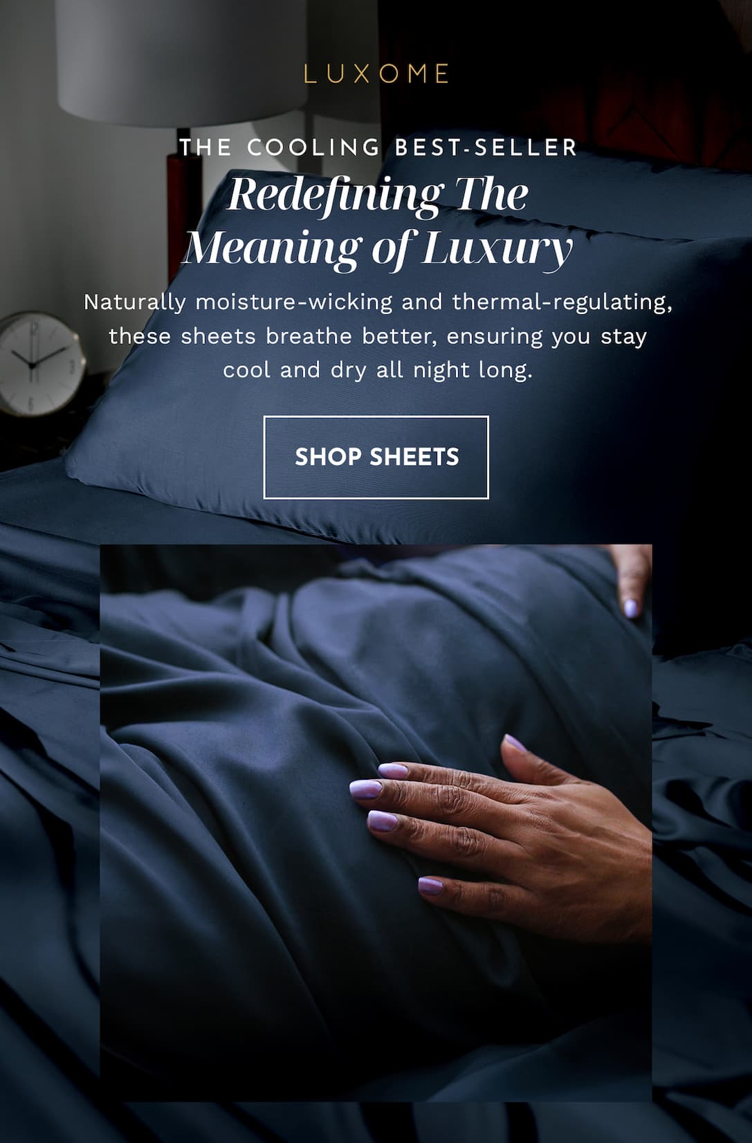 Redefining the meaning of luxury | SHOP LUXURY SHEETS