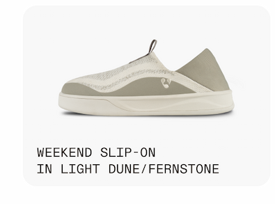 Weekend Slip on Light Dune / Fernstone 