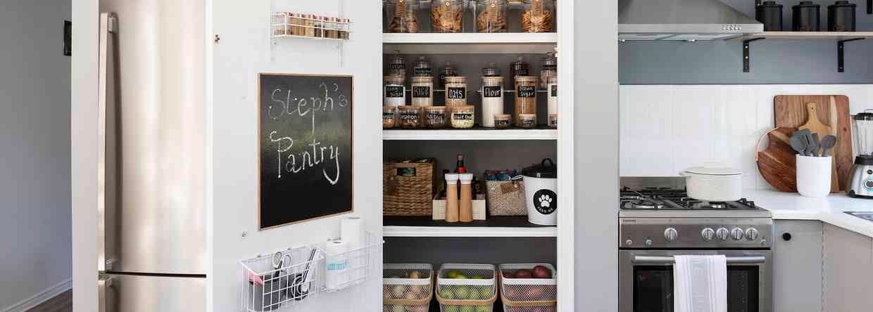 How to organise your pantry