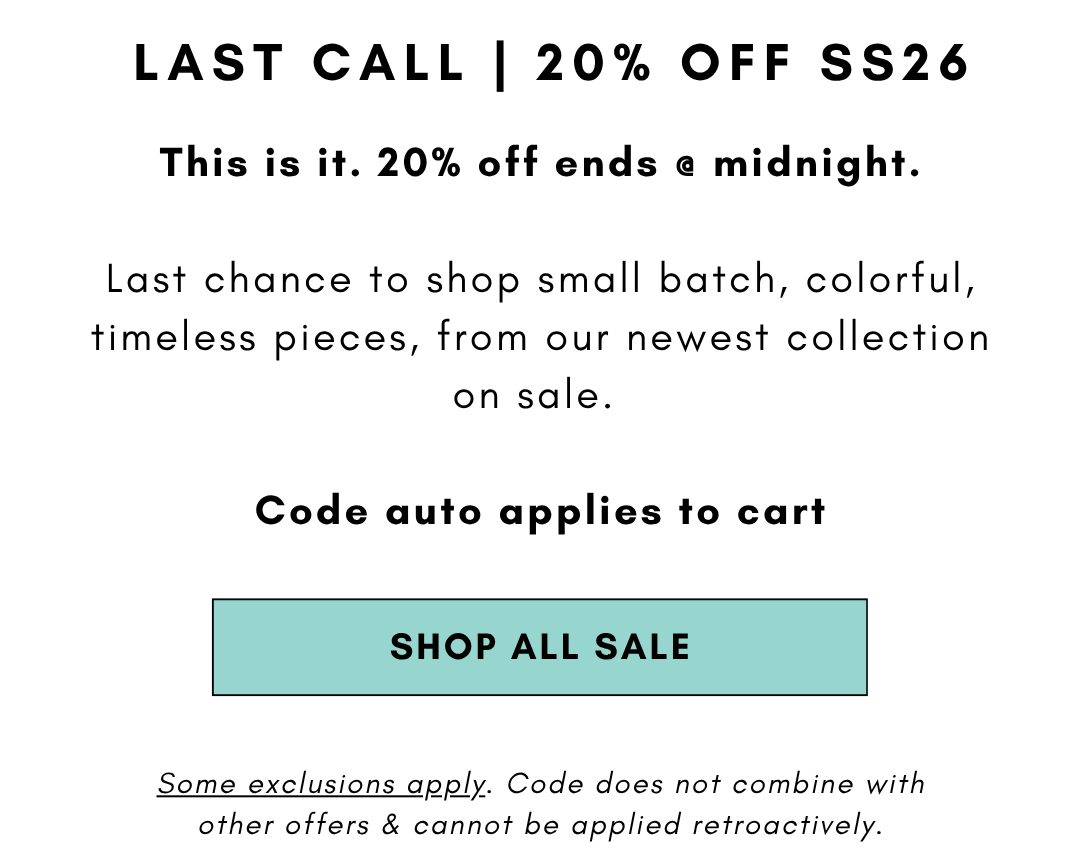 Shop 20% off New Arrivals