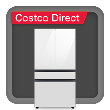 Samsung 23 cu. ft. Bespoke Counter Depth 4-Door French Door Refrigerator with Beverage Center