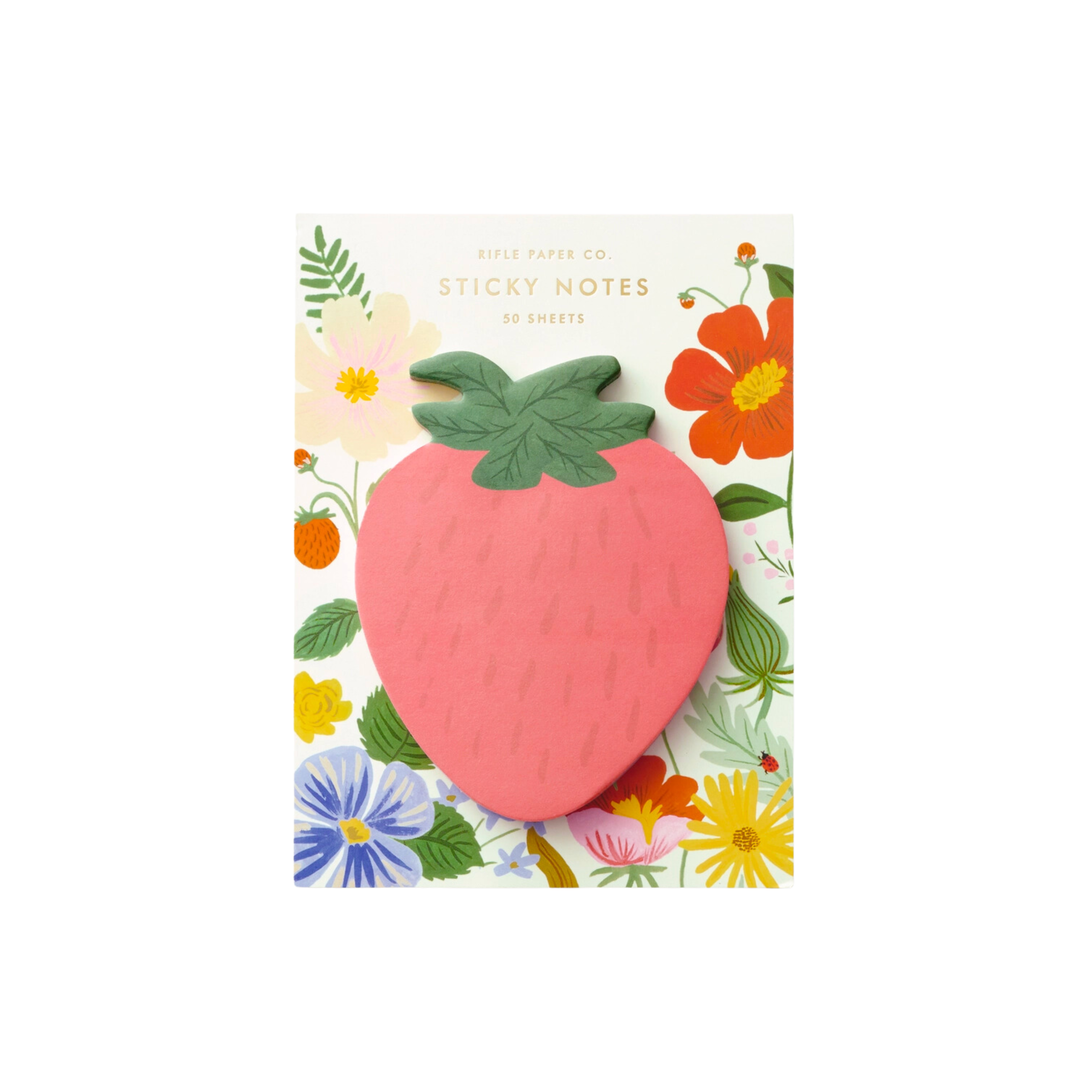 Image of Strawberry Sticky Notes