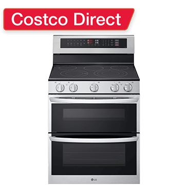 LG 7.3 cu. ft. Smart Wi-Fi Enabled Electric Double Oven Freestanding Range