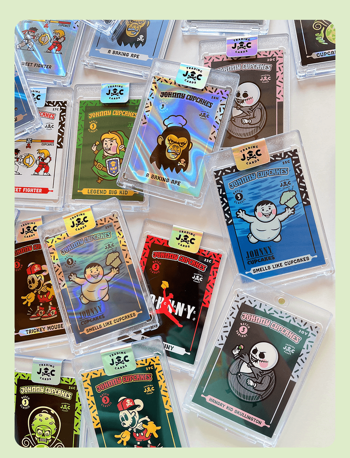 Johnny Trading Cards. 