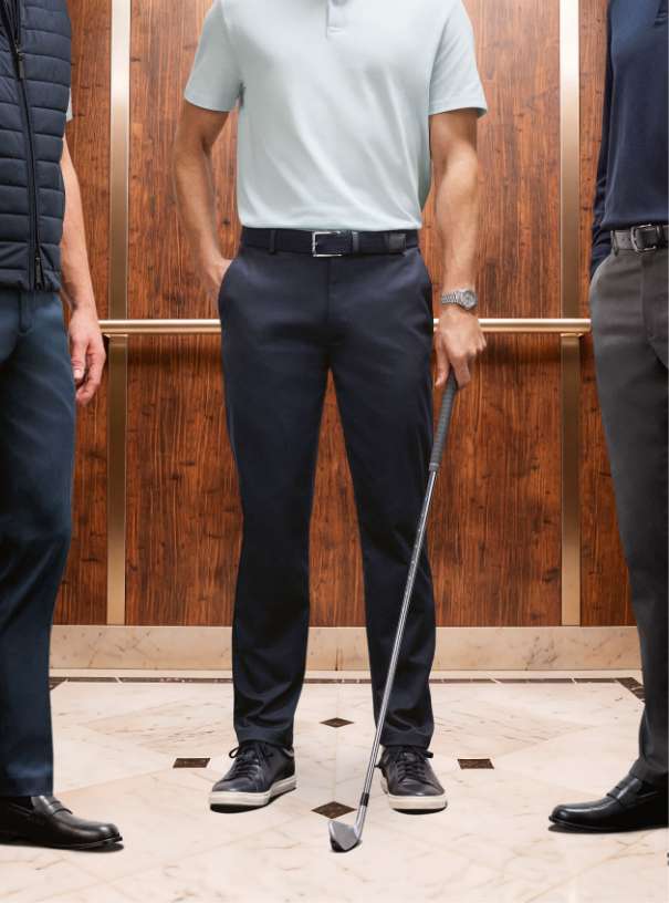 Ultimate Non-Iron Chinos - Navy