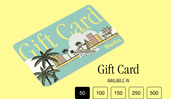 GIFTCARD THE GIFT OF LEISURE ON DEMAND