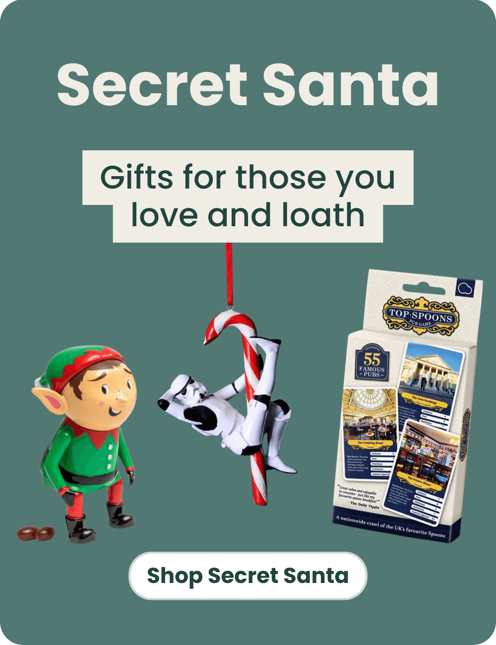 Secret Santa Gifts for those you love and loath