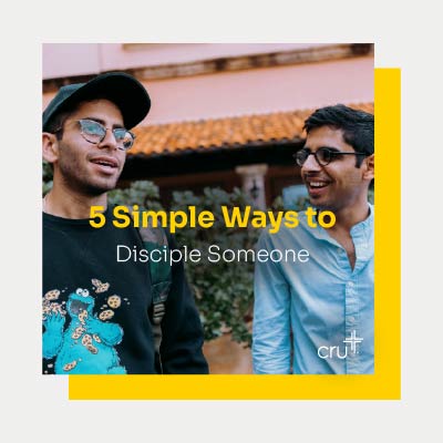 5 Simple Ways to Disciple Someone