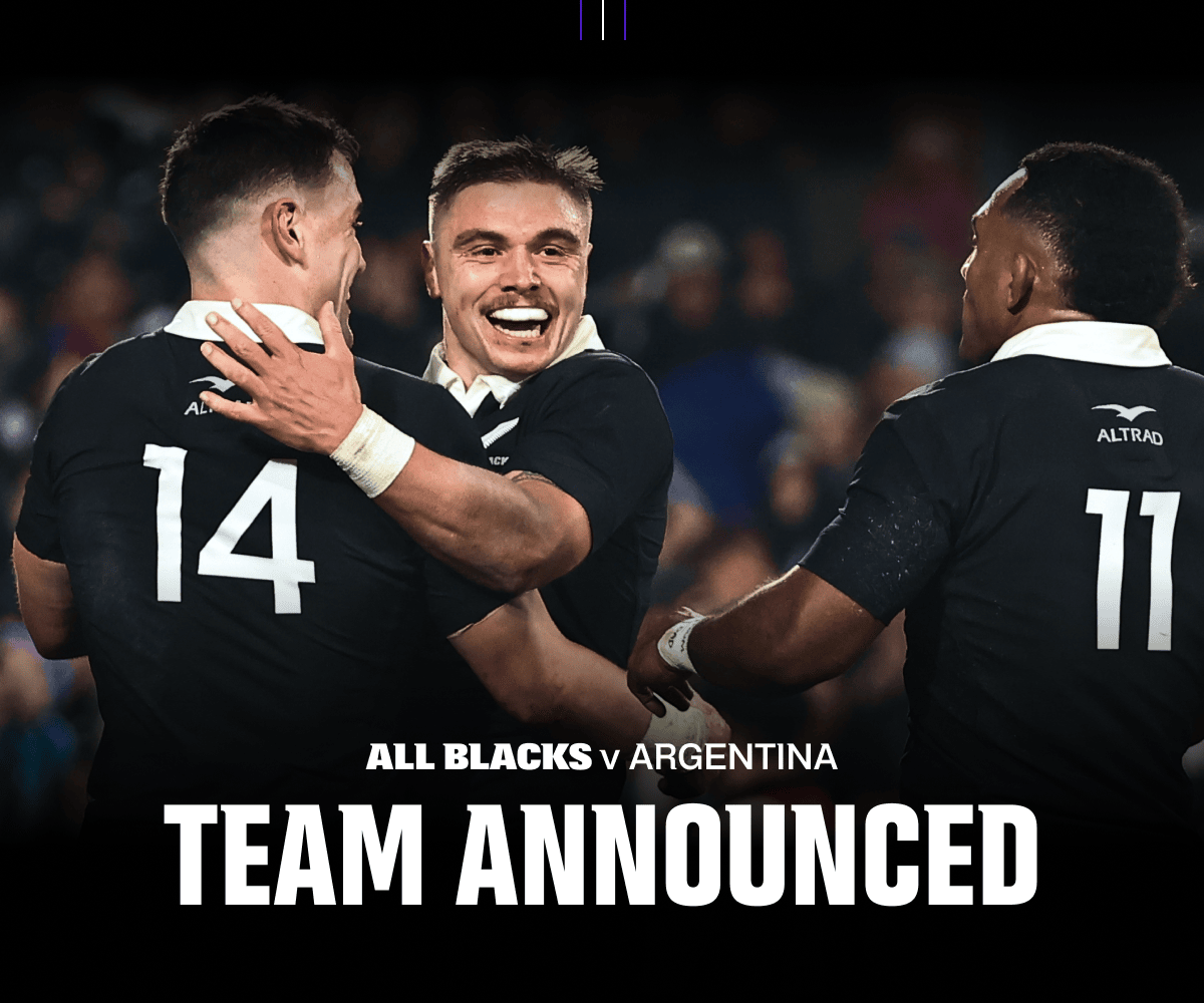 All Blacks players celebrating